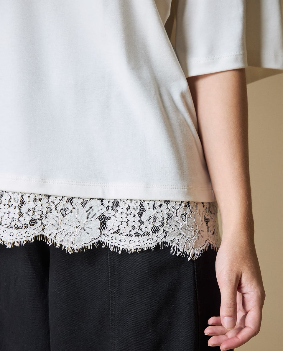 Camiseta M/C Algodón Oversize - Crudo 34_603H043_CRU114201_3