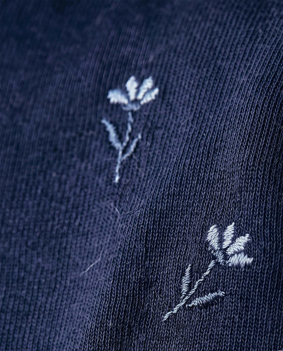 Camiseta manga corta bordada - Azul 34_603H051_AZU194021_7
