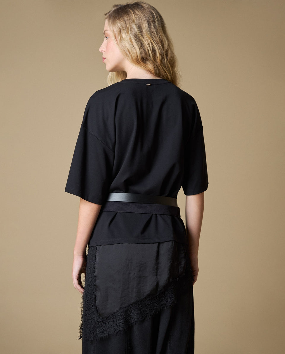Camiseta manga larga oversize - Negro 34_603H060_NEG190303_3