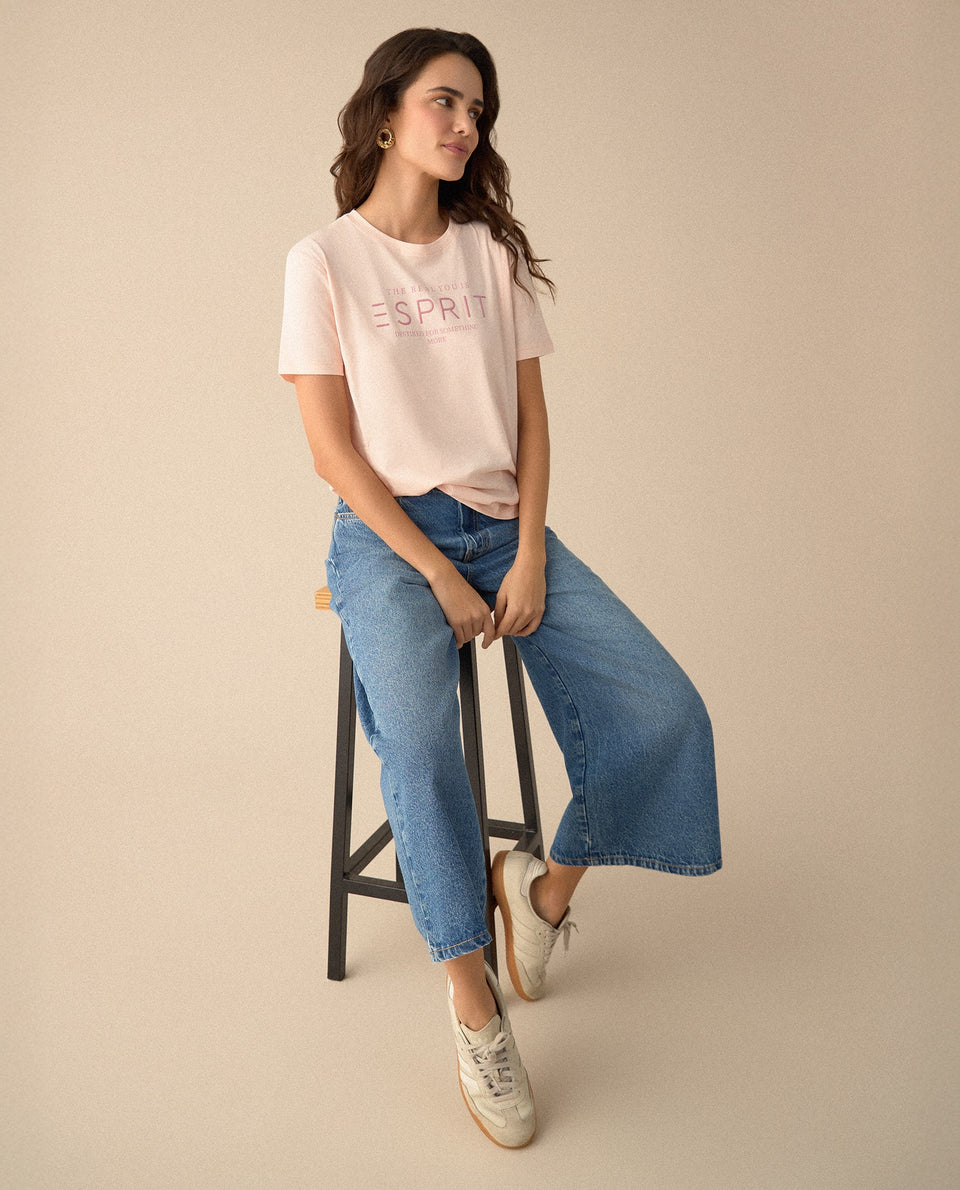 Camiseta manga corta estampada para mujer - Rosa 34_605F361_ROS151512_7