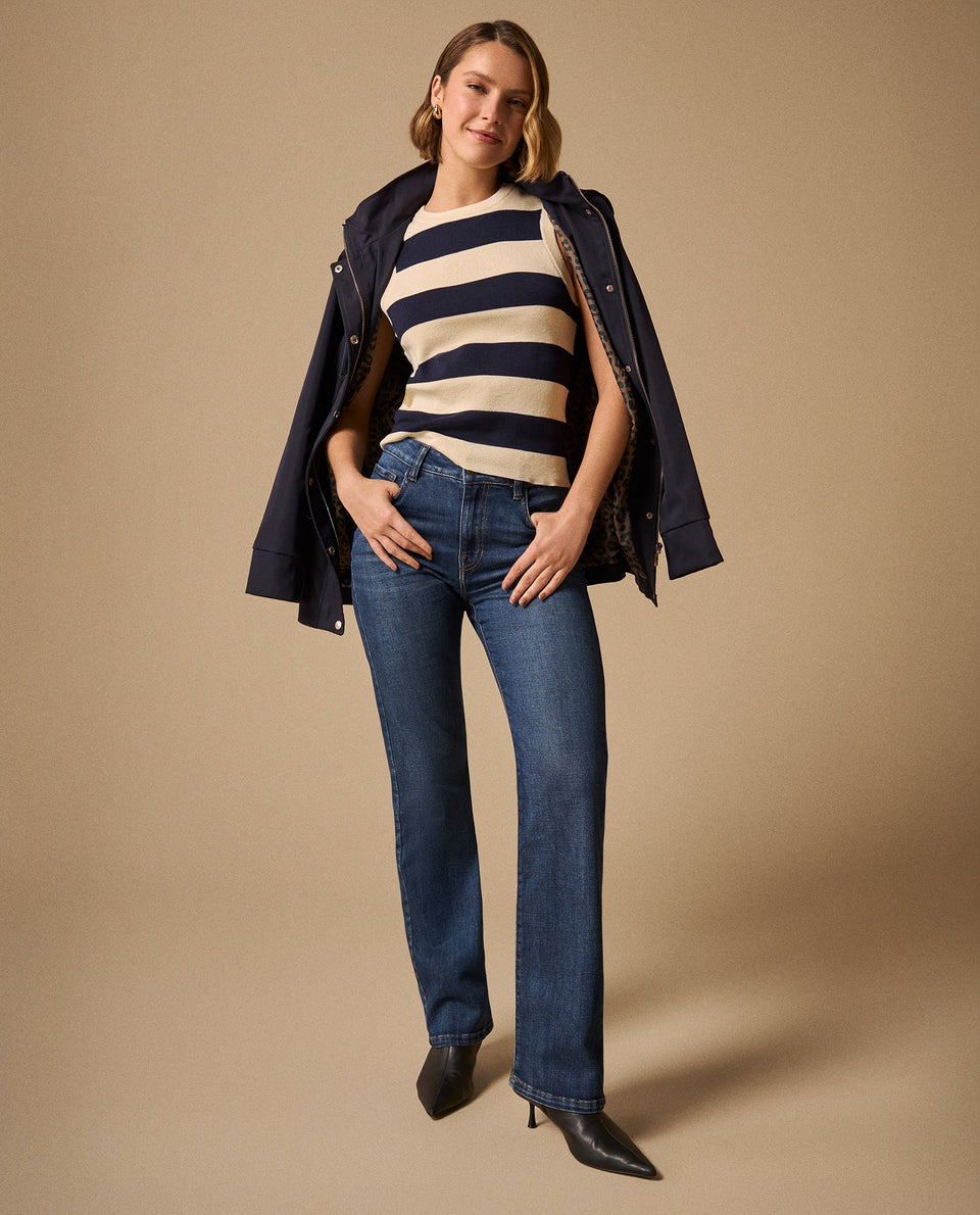 Camiseta Rayas Sin Mangas - Azul 34_609G220_AZU184022_5