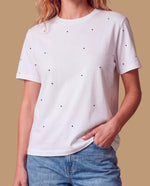 Camiseta manga corta puntos bordados - Blanco 34_609H090_BLA110601_0