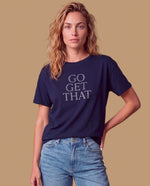 Camiseta manga corta texto blanco - Azul 34_609H092_AZU193933_0