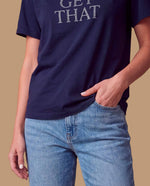 Camiseta manga corta texto blanco - Azul 34_609H092_AZU193933_7