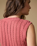 Camiseta manga sisa punto trenzado - Rosa 34_609H215_ROS181630_5