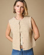 Camiseta manga sisa bordada - Beige 34_609H218_BEI131105_0