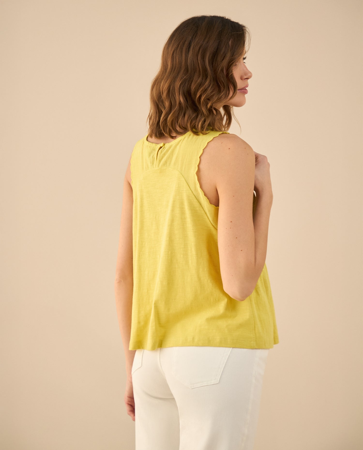 Camisa manga sisa para mujer - Verde