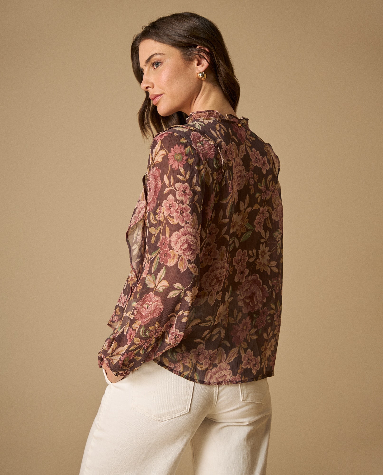 Camisa manga larga cuello en V - Morado 34_611H001_MOR191619_5