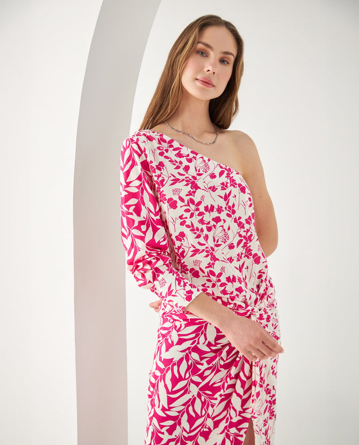 Camisa con estampado de flores para mujer - Rosa 34_612F020_ROS172034_3