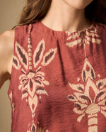 Camisa manga larga cuello camisero en tejido fluido - Rosa
