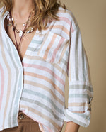 Camisa manga larga cambray - Crudo