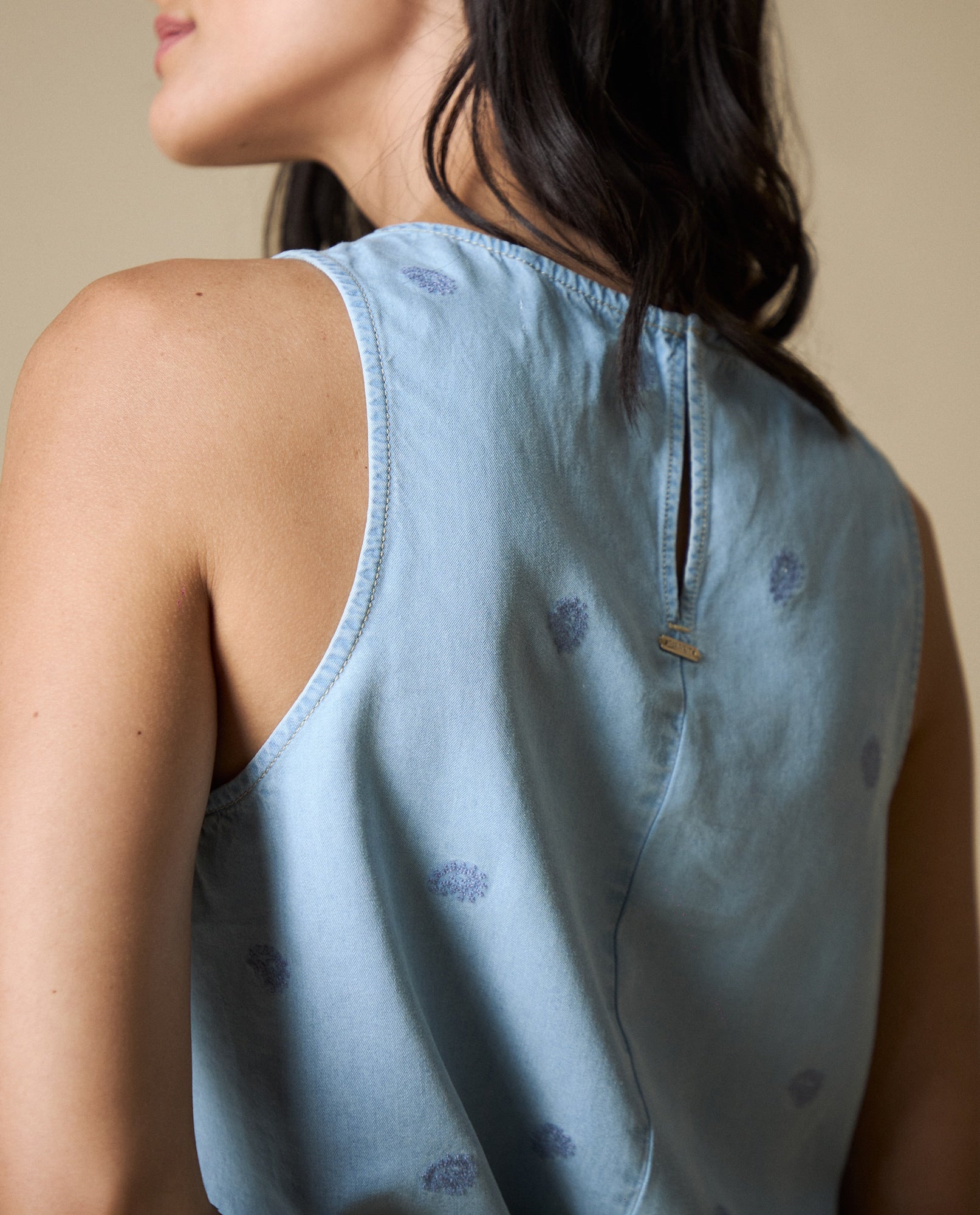 Camisa manga sisa cuello redondo - Azul 34_613H022_AZU134110_6