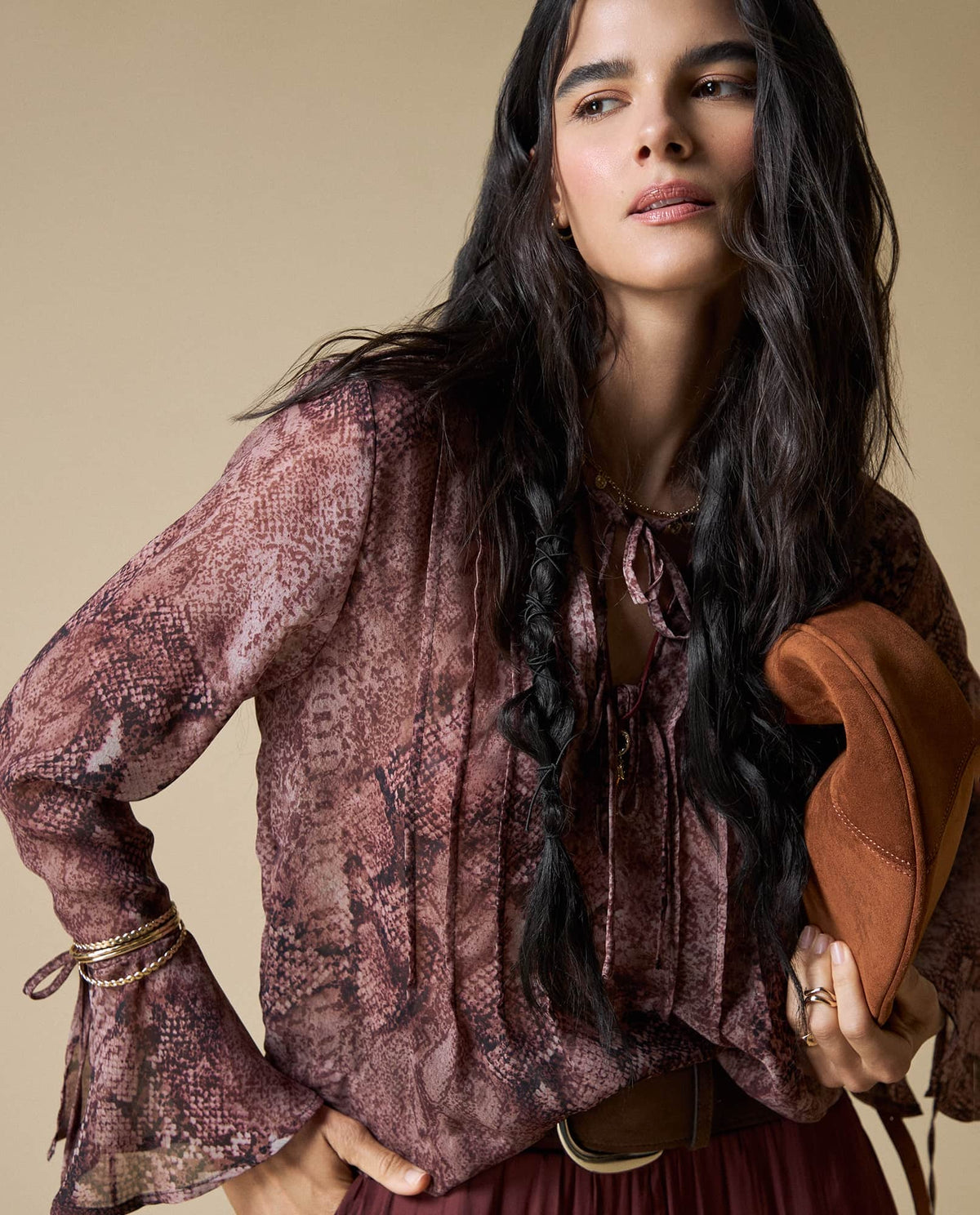 Camisa estampada animal - Beige 34_613H026_BEI131107_0