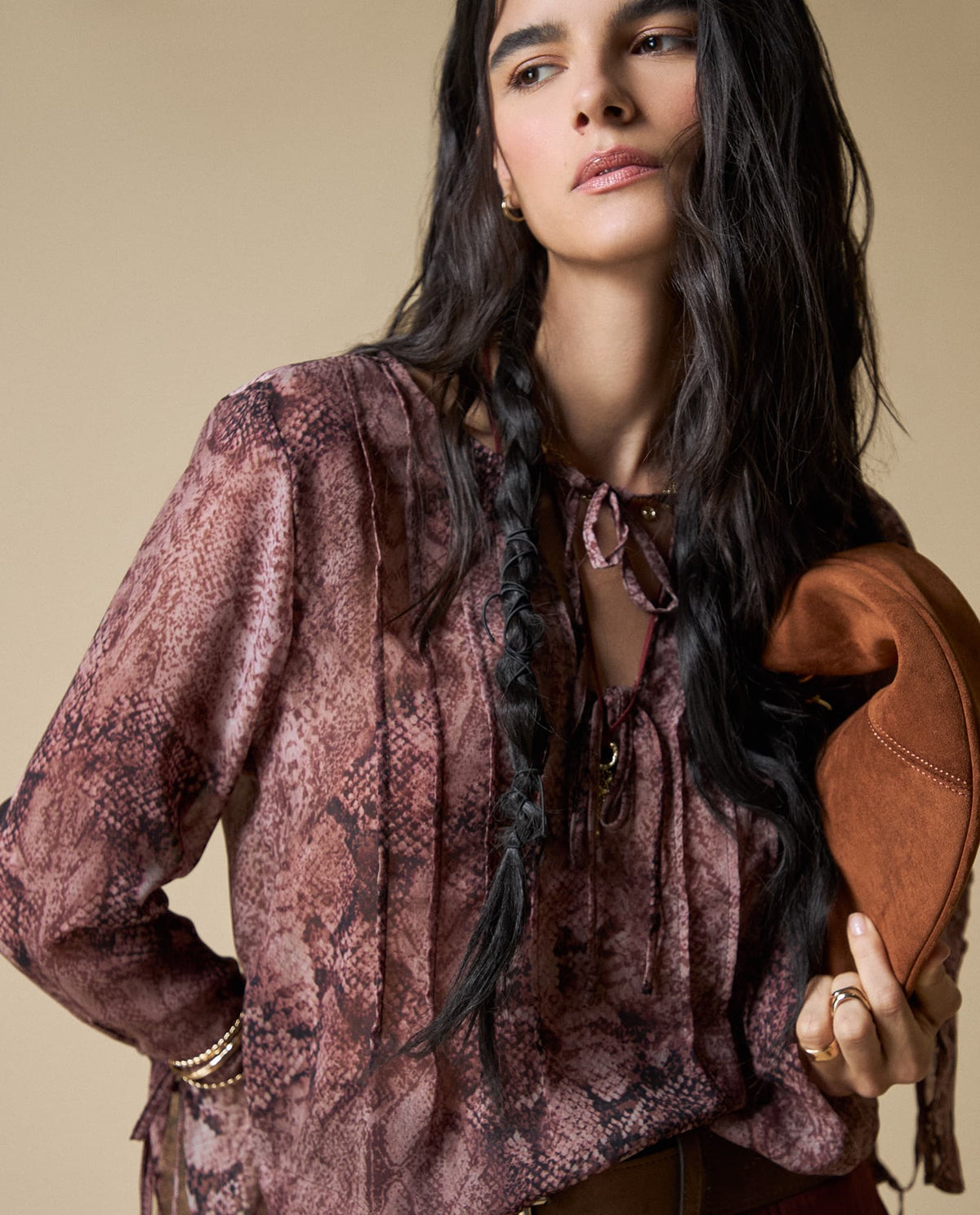 Camisa estampada animal - Beige 34_613H026_BEI131107_5