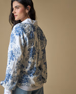 Camisa Neru Manga Larga Estampada - Crudo