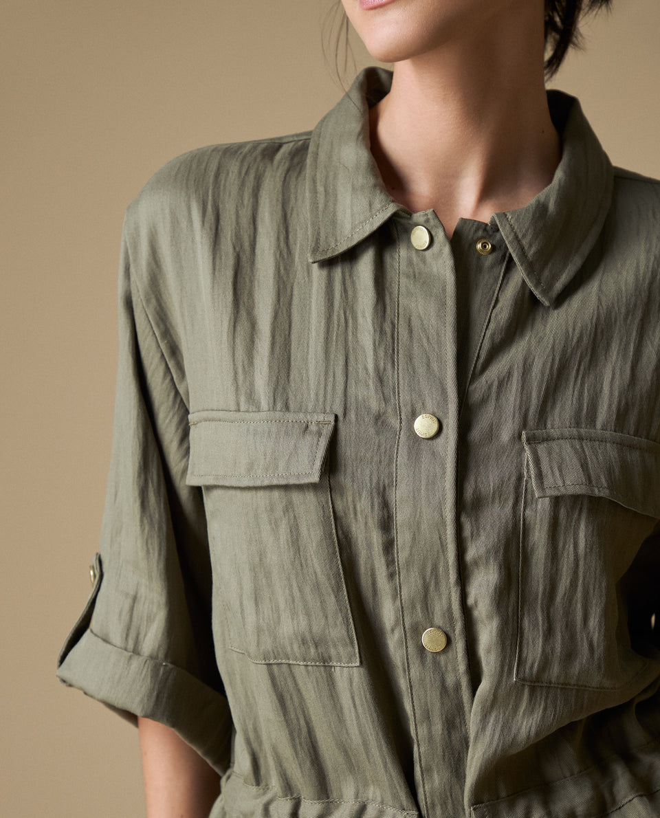 Camisa manga corta regular - Verde 34_613H040_VER170517_4