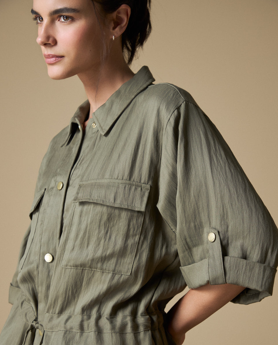 Camisa manga corta regular - Verde 34_613H040_VER170517_5