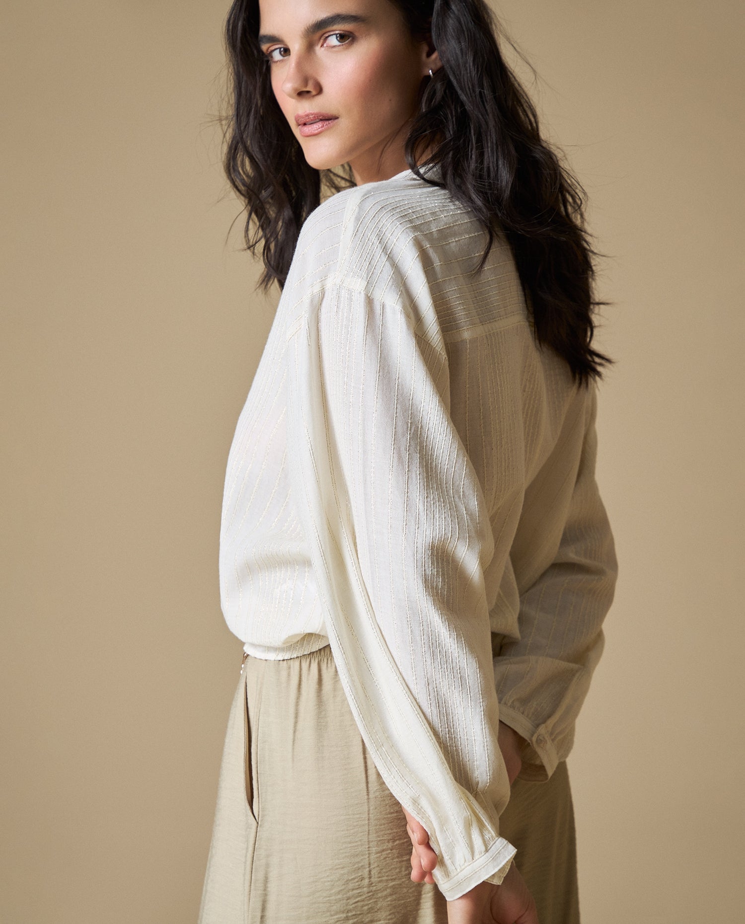 Camisa M/L 613H052 - Crudo