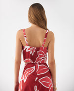 Camisa con estampado a rayas para mujer - Rosa