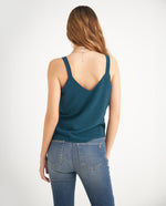 Camisa manga sisa para mujer - Verde