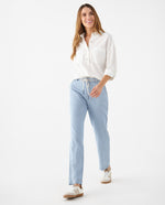 Camisa de diseño clásico para mujer - Crudo