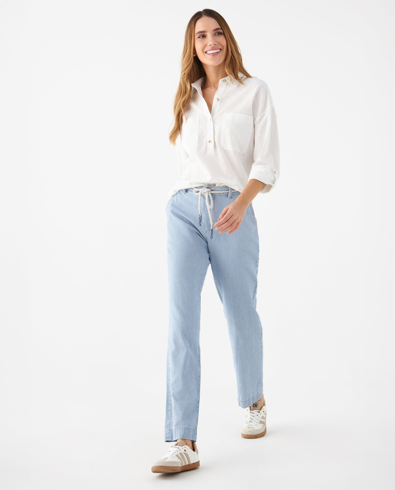 Camisa de diseño clásico para mujer - Crudo 34_619F091_CRU110602_6