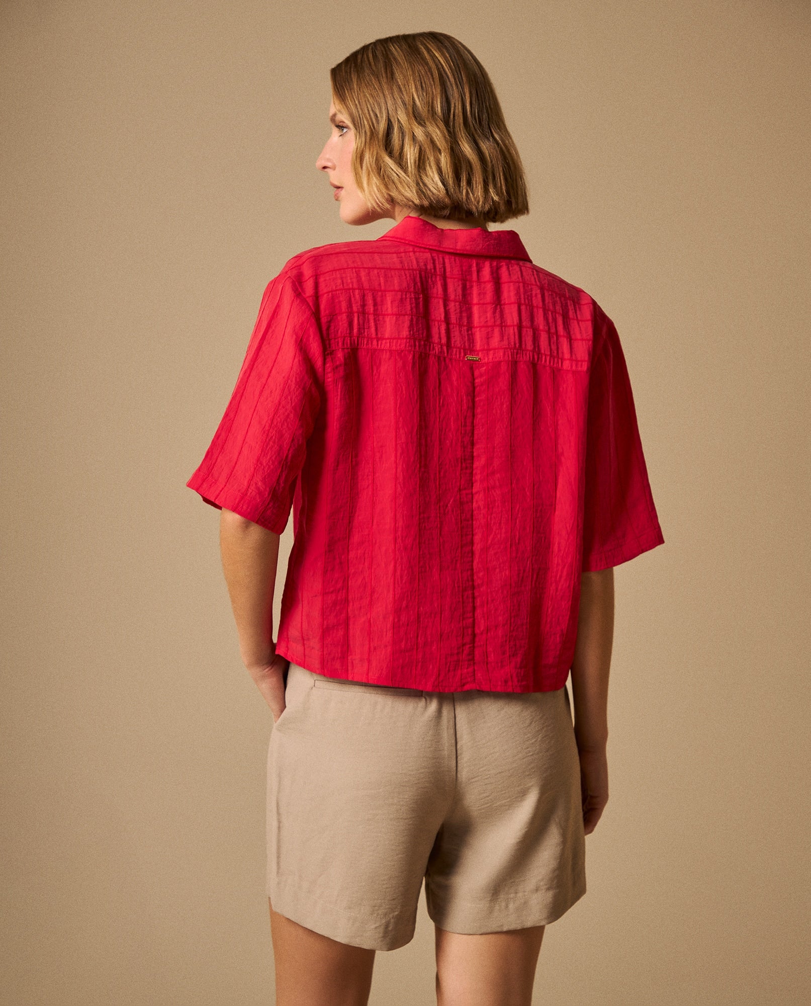 Camisa Textura Crinkle - Rojo 34_619G057_ROJ181653_5