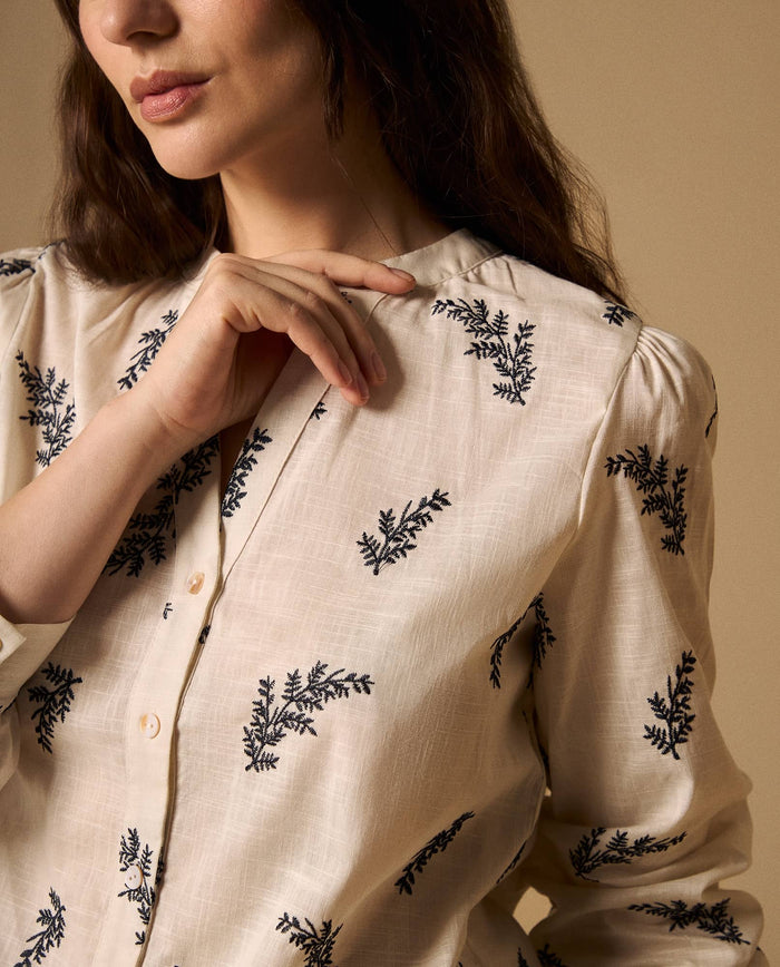 Camisa con Estampado - Azul 34_619G062_AZU193922_3