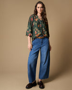 Camisa manga larga floral verde - Verde 34_619H026_VER195408_3