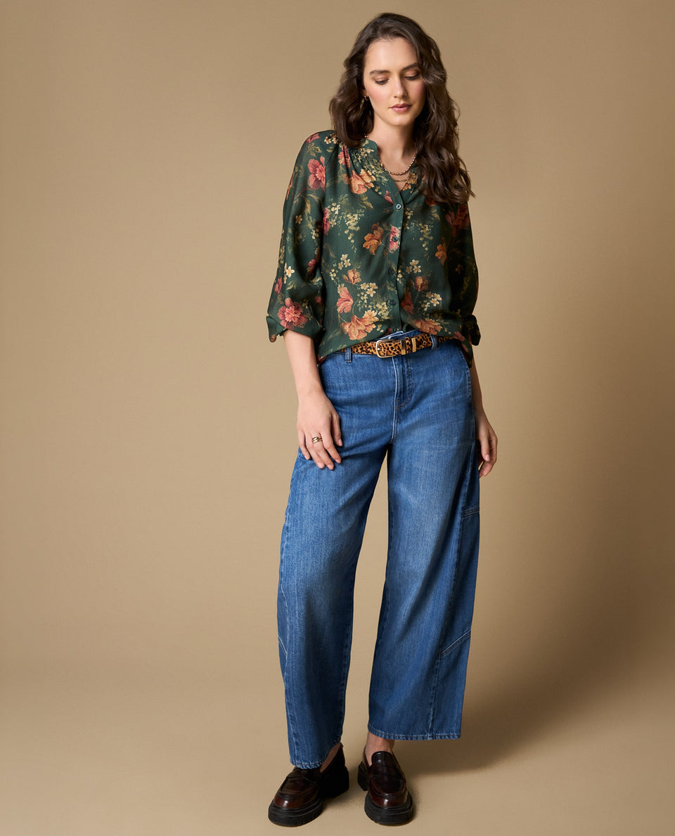 Camisa manga larga floral verde - Verde 34_619H026_VER195408_6