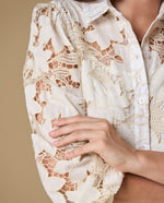 Camisa calada manga 3/4 - Crudo 34_619H029_CRU114201_4