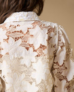 Camisa calada manga 3/4 - Crudo 34_619H029_CRU114201_7