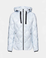 Chaqueta con capucha para mujer - Azul