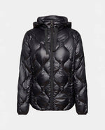 Chaqueta con capucha para mujer - Negro