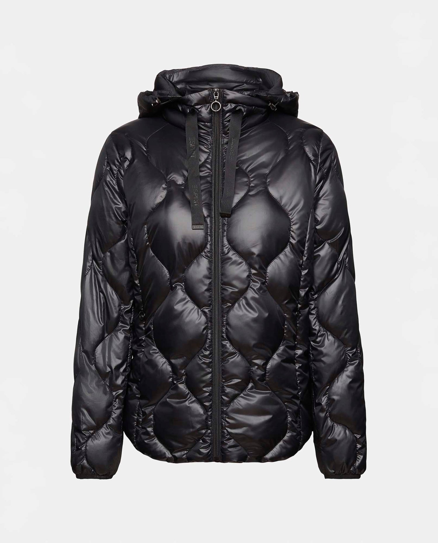 Chaqueta con capucha para mujer - Negro