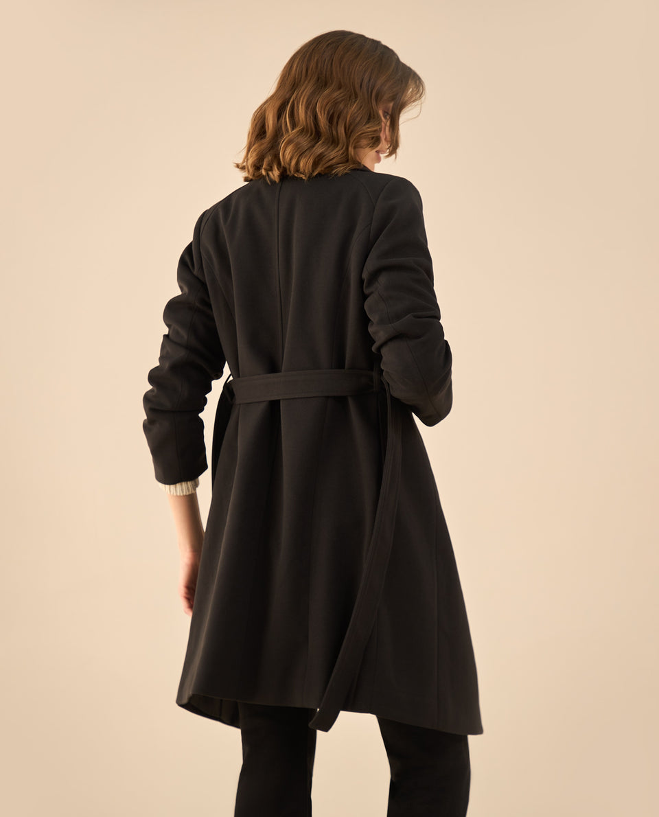 Chaqueta tipo abrigo para mujer - Negro 34_622G221_NEG190303_4
