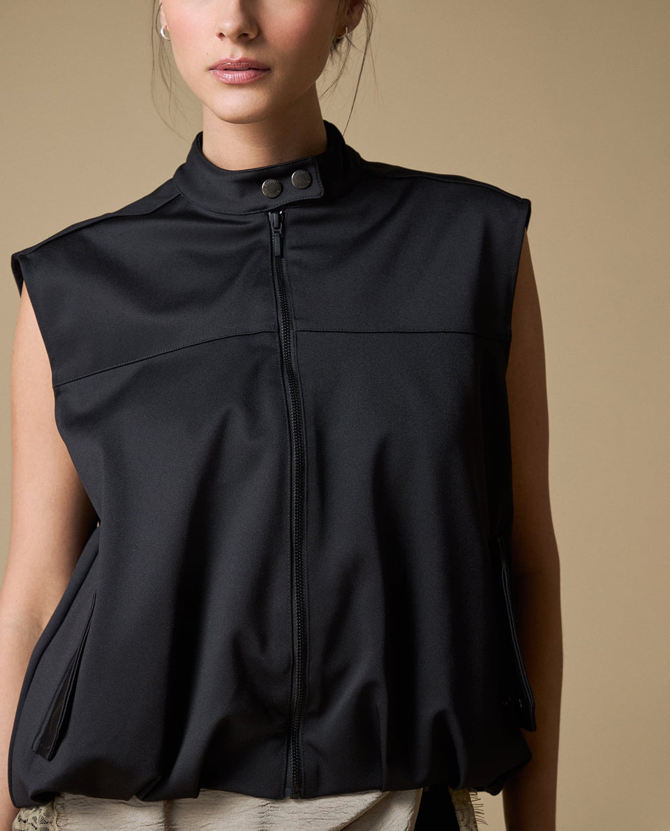 Chaqueta Regular Fit Medio - Negro 34_623H024_NEG190303_4