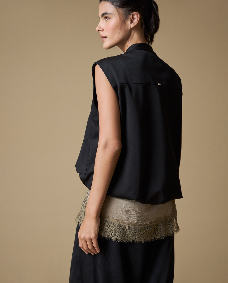 Chaqueta Regular Fit Medio - Negro 34_623H024_NEG190303_6