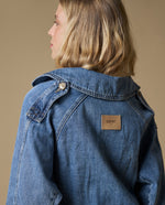 Chaqueta estilo cropped Esprit - Azul