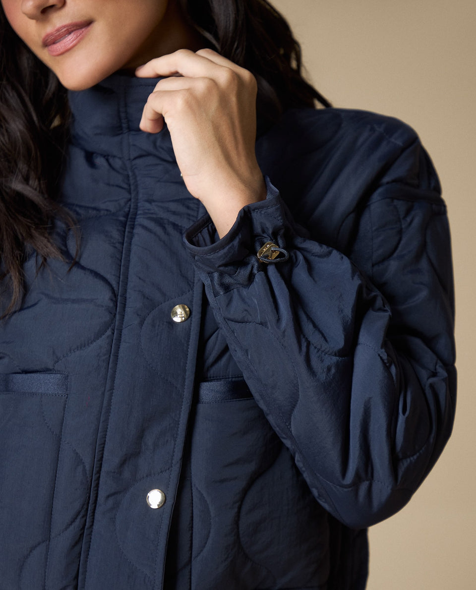 Chaqueta acolchada con botones - Azul 34_623H210_AZU194022_3