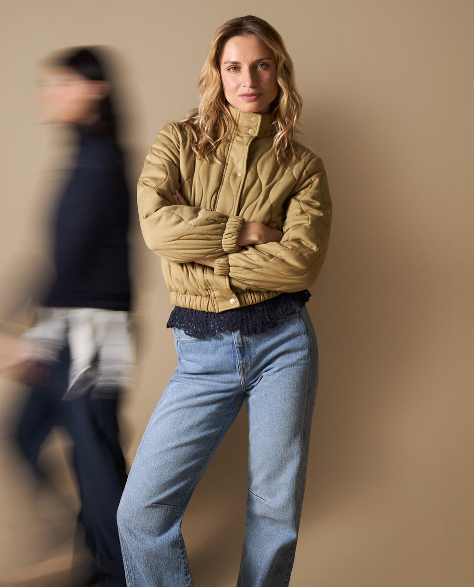 Chaqueta acolchada con botones - Azul 34_623H210_AZU194022_6