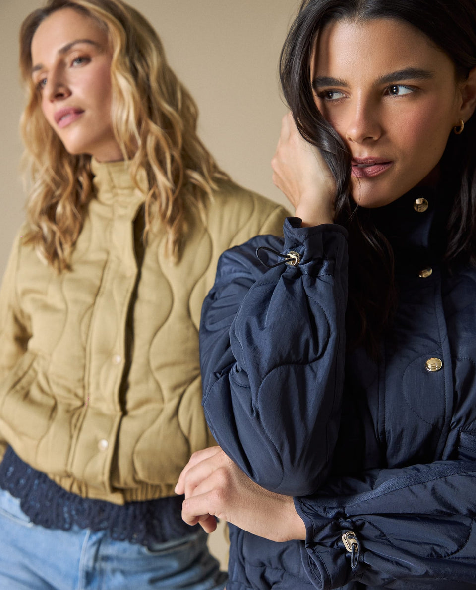 Chaqueta acolchada con botones - Azul 34_623H210_AZU194022_7
