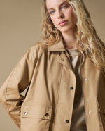 Chaqueta denim corte regular - Beige 34_623H223_BEI171022_0