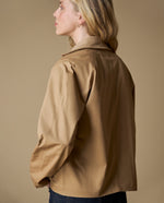 Chaqueta denim corte regular - Beige 34_623H223_BEI171022_5