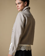 Chaqueta corta denim mujer - Gris 34_623H224_GRI181110_5