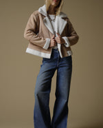 Chaqueta larga con cremallera - Café 34_623H230_CAF171314_0