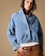 Chaqueta denim oversize stone wash - Azul 34_629H019_AZU174027_0