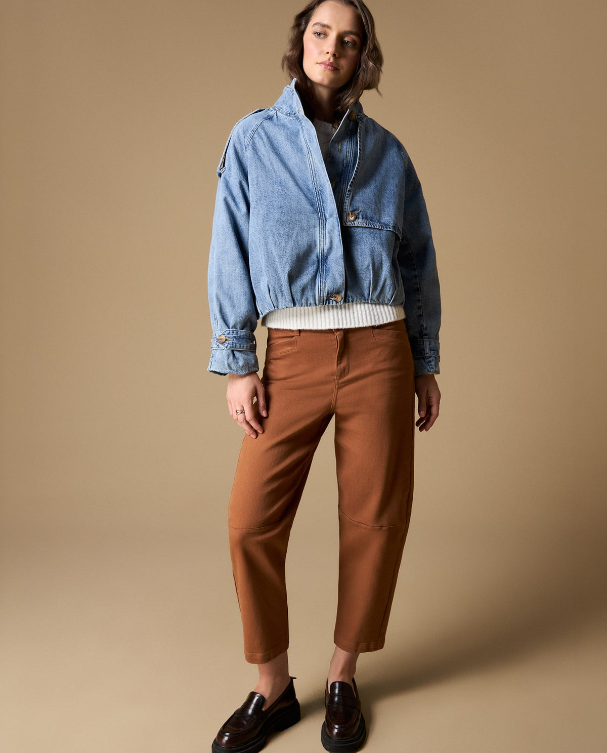 Chaqueta denim oversize stone wash - Azul 34_629H019_AZU174027_3