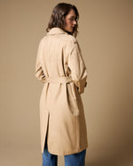 Abrigo largo cuello alto botones - Beige 34_629H200_BEI161010_5