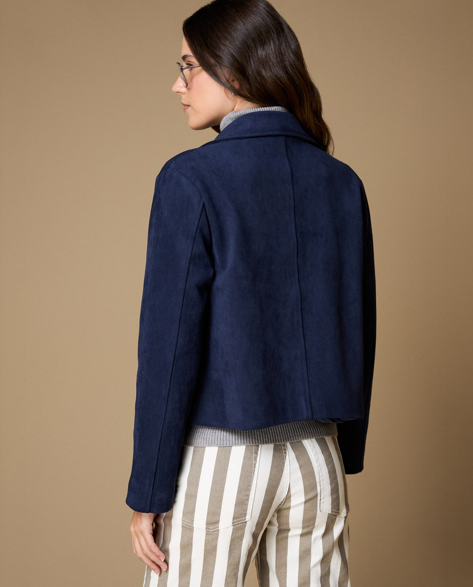 Chaqueta estructurada cuello alto - Azul 34_629H213_AZU193921_5